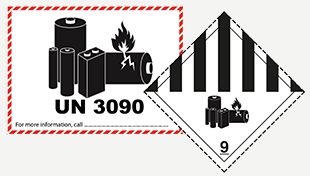 Guide d'expédition de batteries au lithium